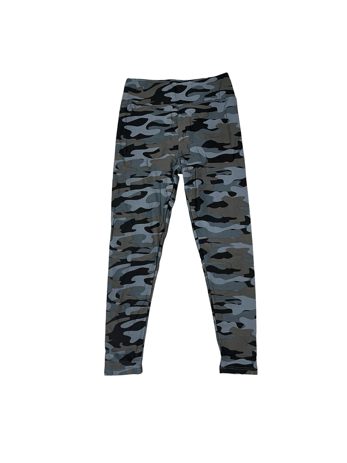 Lularoe Black and Grey Simple Camo Leggings
