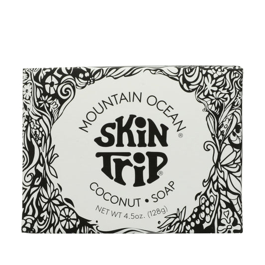Mountain Ocean | SKIN TRIP COCONUT SOAP BAR 4.5oz (Keeping: B0G3C44T5B - 6pk)