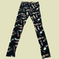 Lularoe Black Super Hot Wheels Leggings