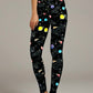 Lularoe Black and Solar System Leggings