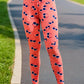 Lularoe Pink and Heart Shades Leggings
