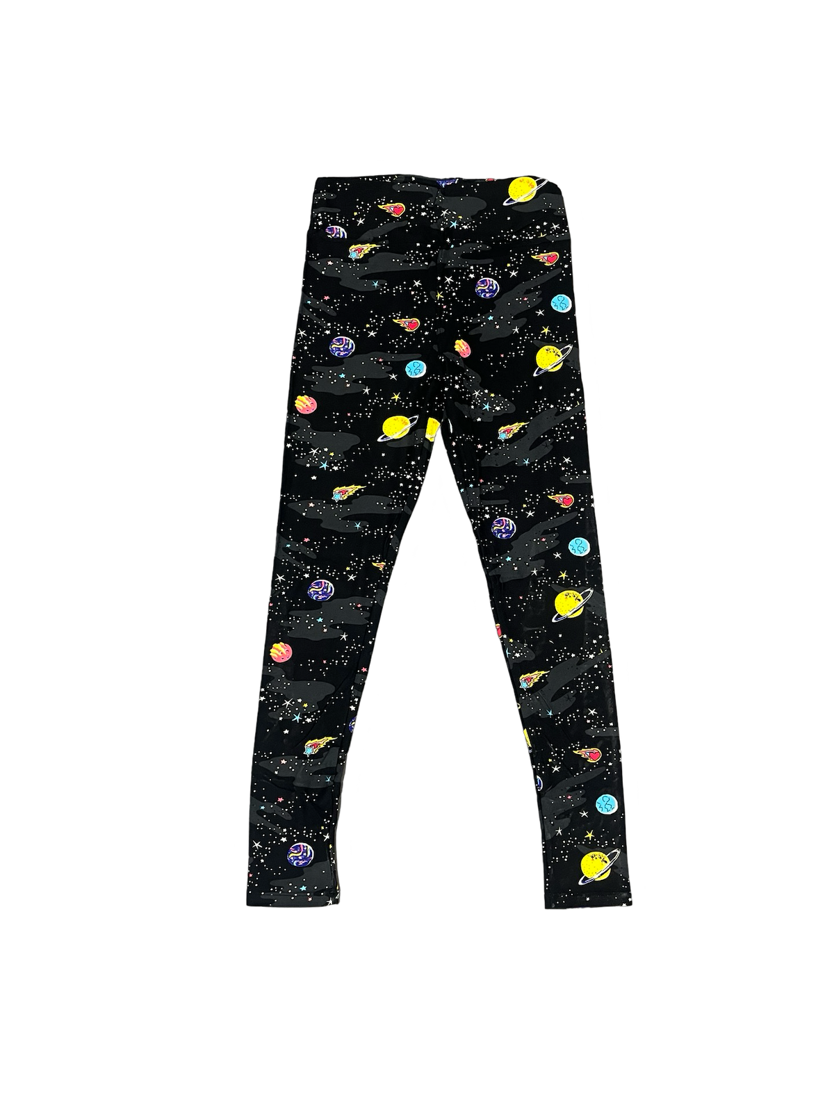 Lularoe Black and Solar System Leggings