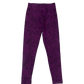 Lularoe Purple and Black Island Print Leggings