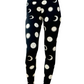 Lularoe Black and White Smiling Sun Leggings